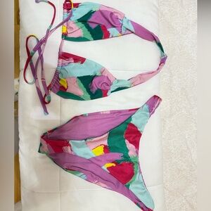 Colorful Abstract Bikini Set